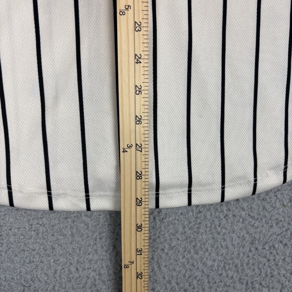 Mickey Mouse #28 Disney BoxLunch Exclusive Baseball Jersey Unisex Mens SM Stripe - Picture 8 of 11